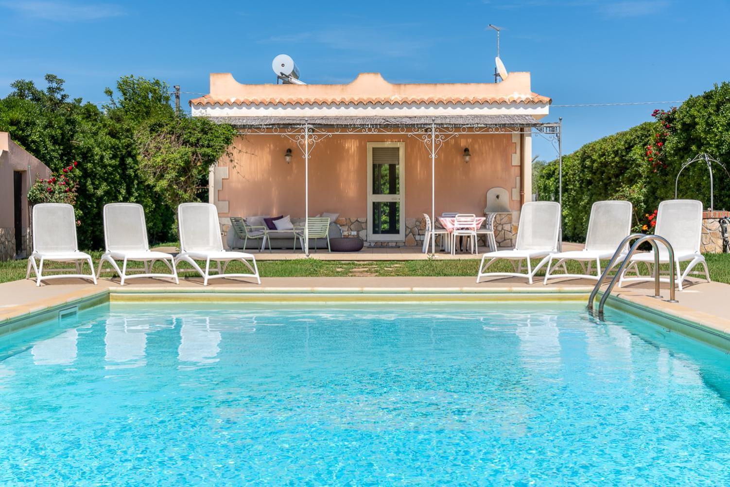 Villa Bouganville Con Piscina By Wonderful Italy Syracuse Bagian luar foto